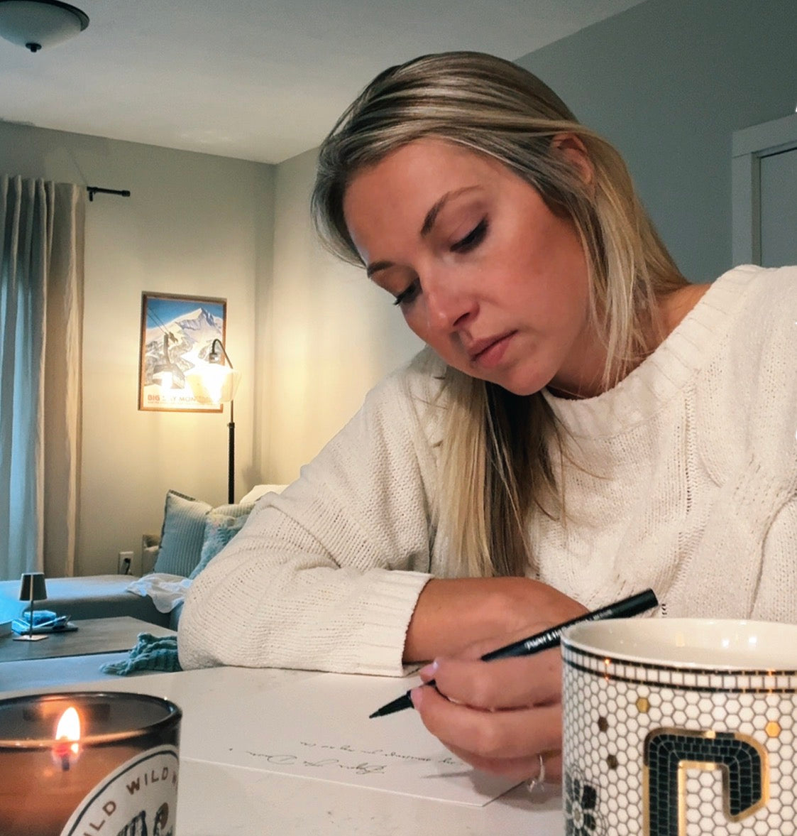Lyric Drop - Handwritten and Signed Song Lyrics (Frame Not Included)